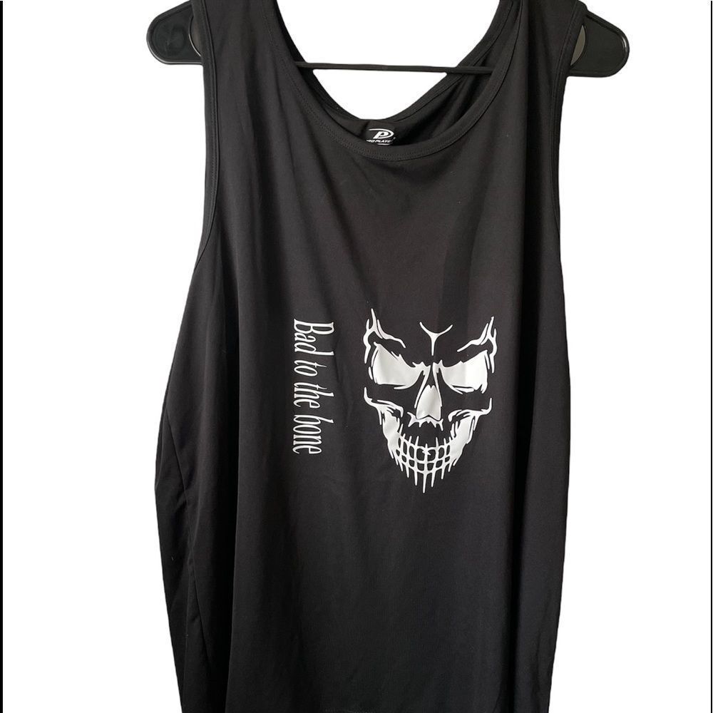 Pro player Men’s black graphic Tank top size Large
